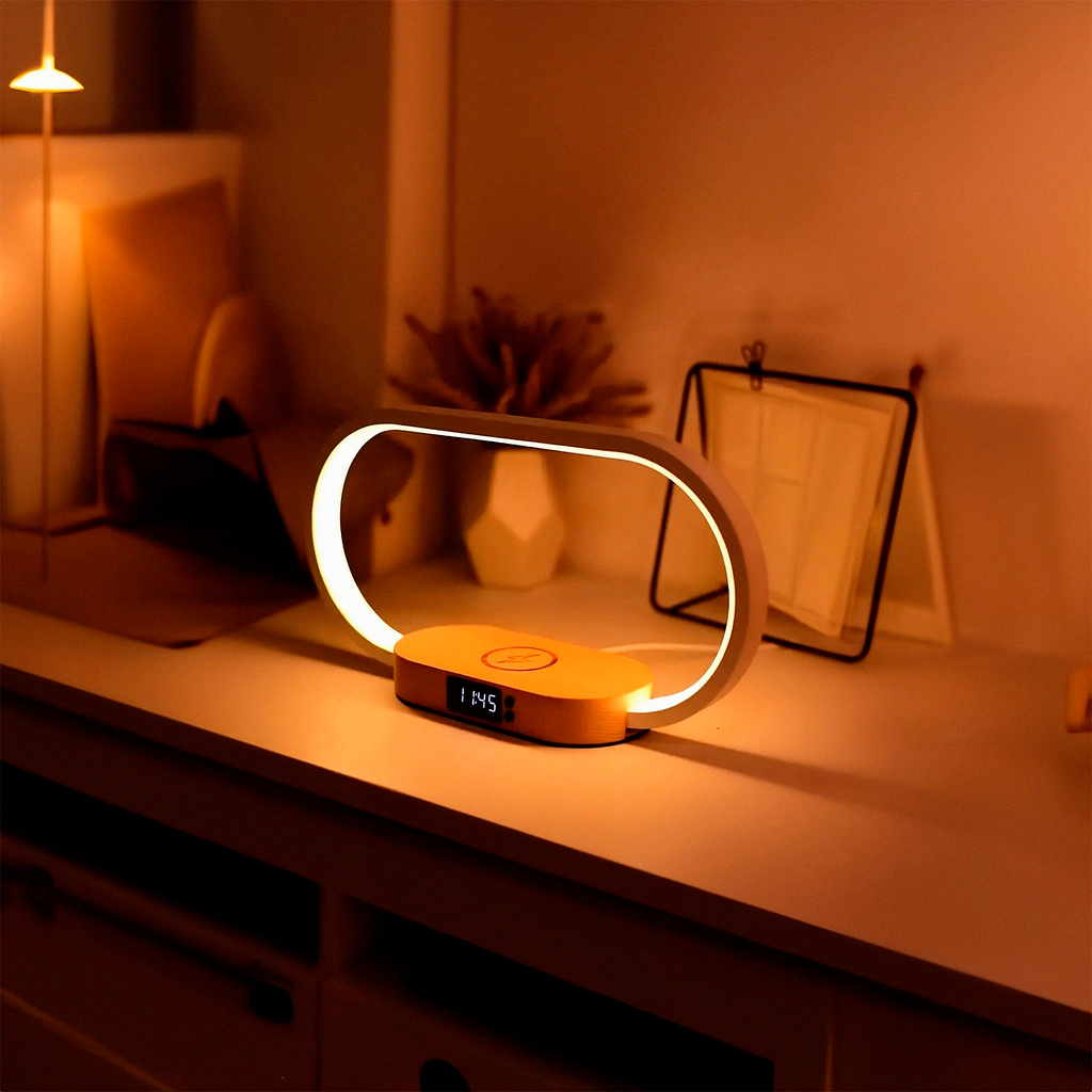 Wireless Charging Desk Lamp